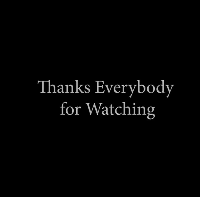 Thanks Everybody for watching